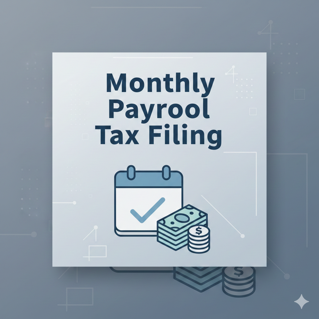 Monthly Payroll Tax Filing